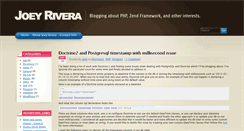 Desktop Screenshot of joeyrivera.com